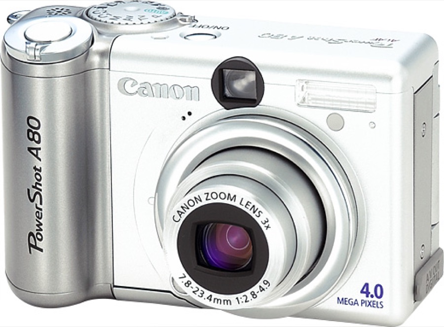 Canon PowerShot A80 product image