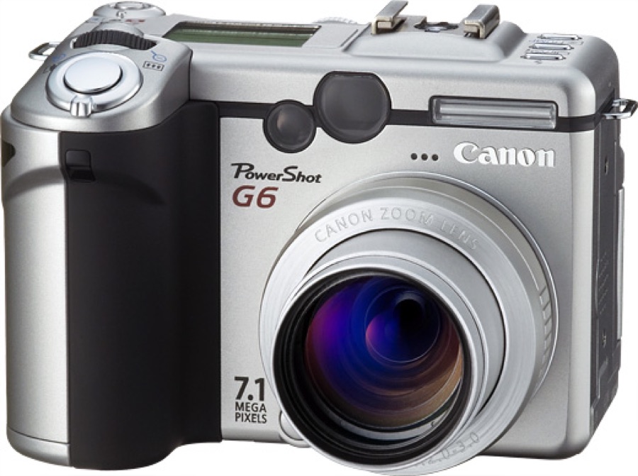 Canon PowerShot G6 product image